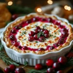Baked Cream Cheese Cranberry Dip