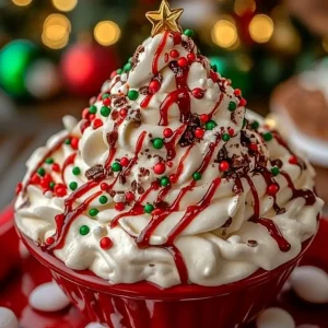 Christmas Tree Cake Dip