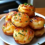 Cheesy Mashed Potato Puffs