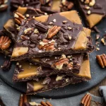 Turtle Chocolate Caramel Bark