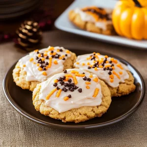 Pumpkin Sugar Cookies