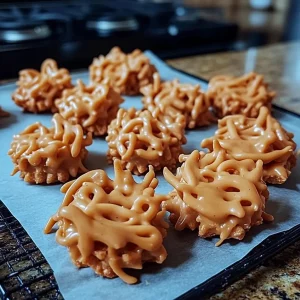 No-Bake Peanut Butter Haystacks