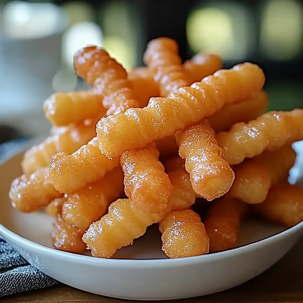 Crispy Funnel Cake Sticks