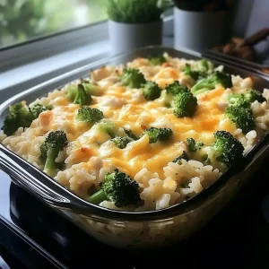 Broccoli, Rice, Cheese, and Chicken Casserole Recipe