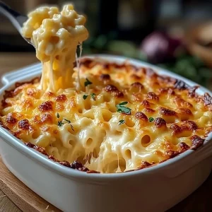 Four Cheese Baked Macaroni