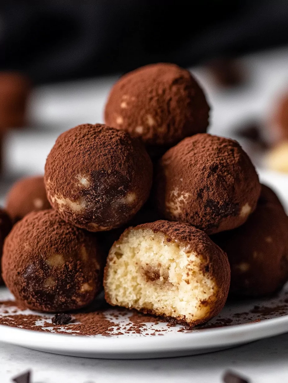 10 Minute Tiramisu Balls