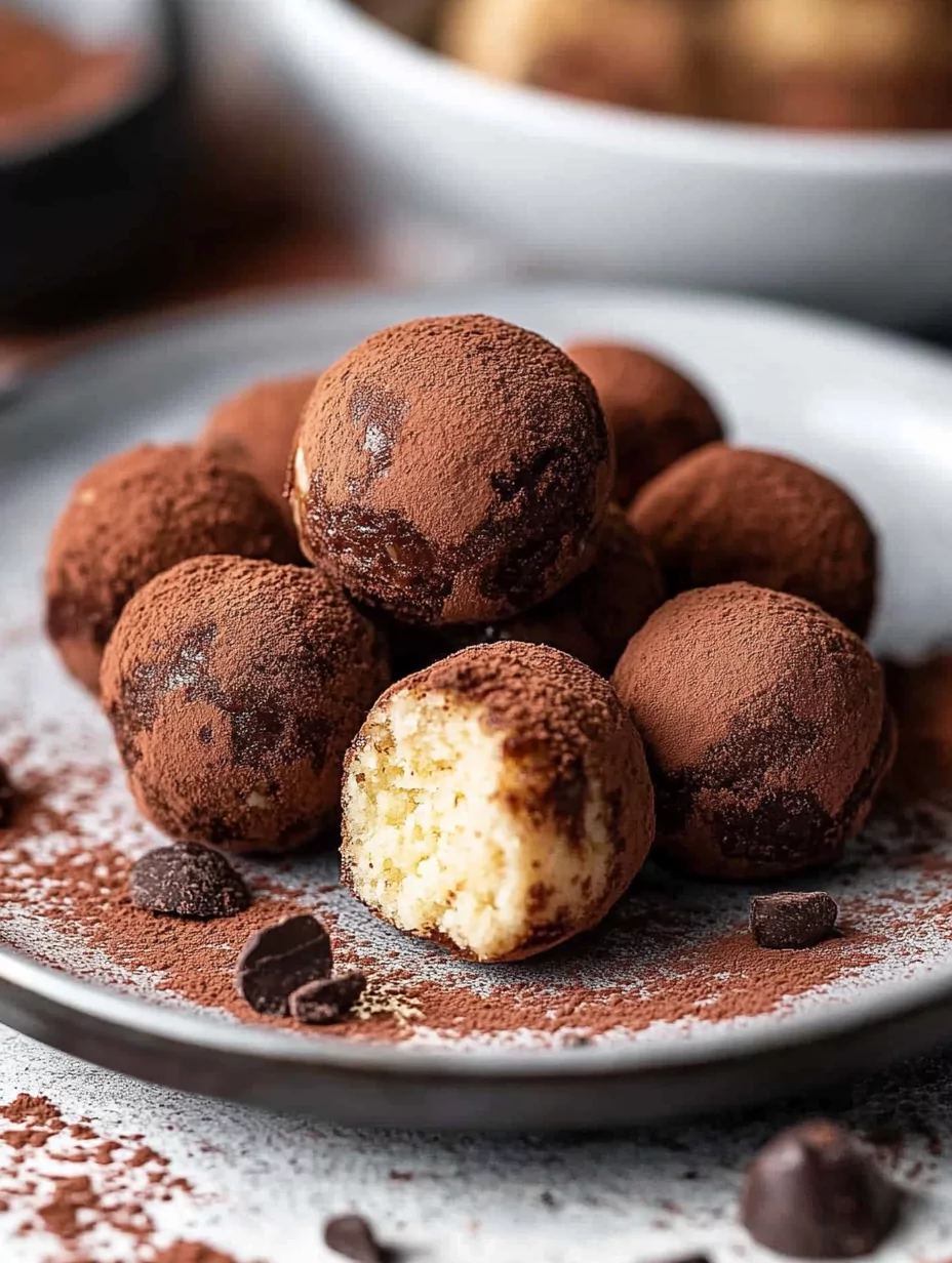 10 Minute Tiramisu Balls