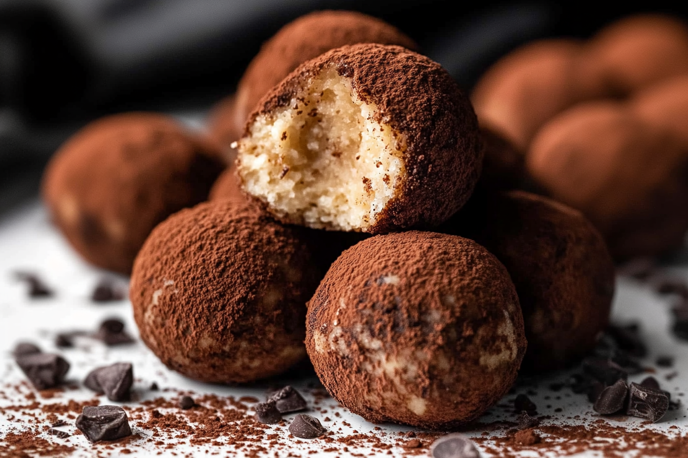 10 Minutes Tiramisu Balls