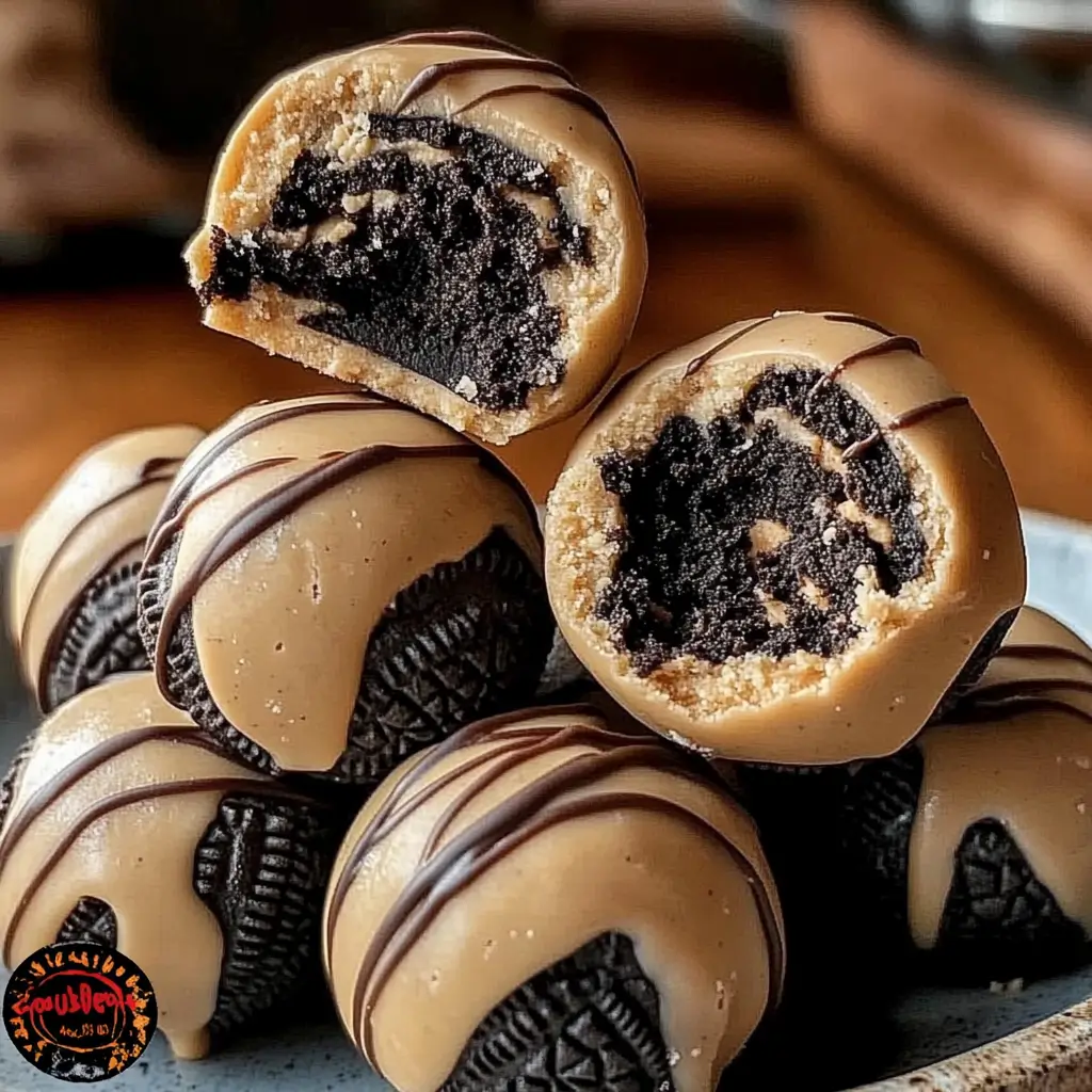 3-Ingredient Peanut Butter Oreo Cookie Balls