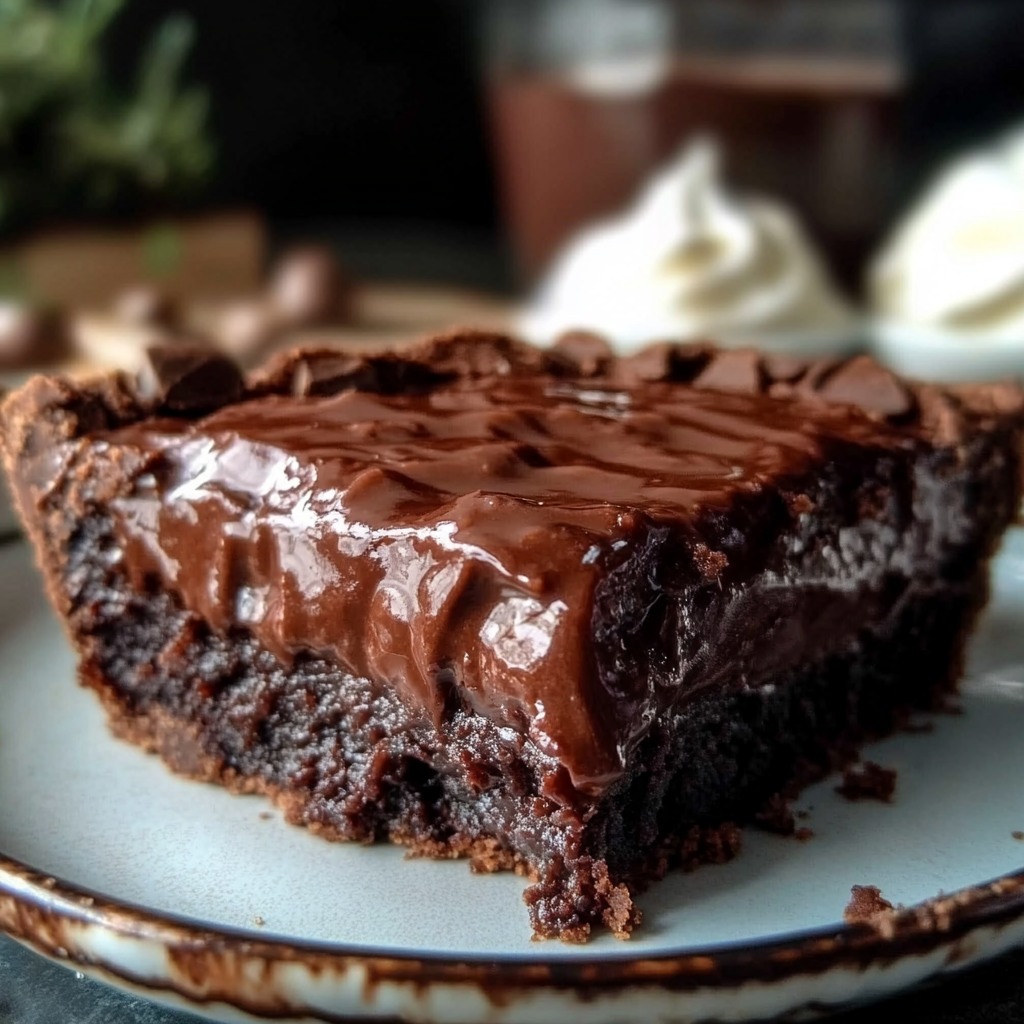 APPALACHIAN FUDGE BROWNIE PIE