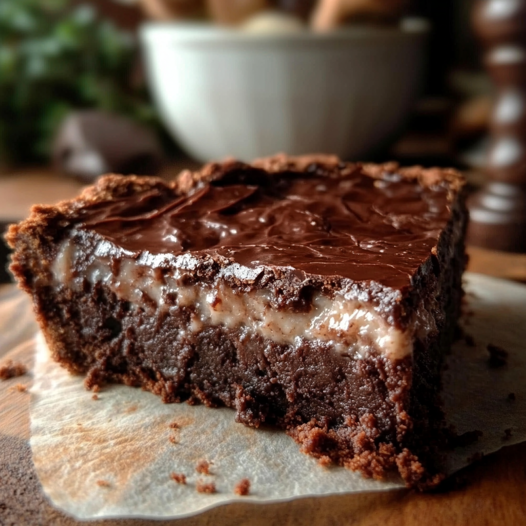 APPALACHIAN FUDGE BROWNIE PIE