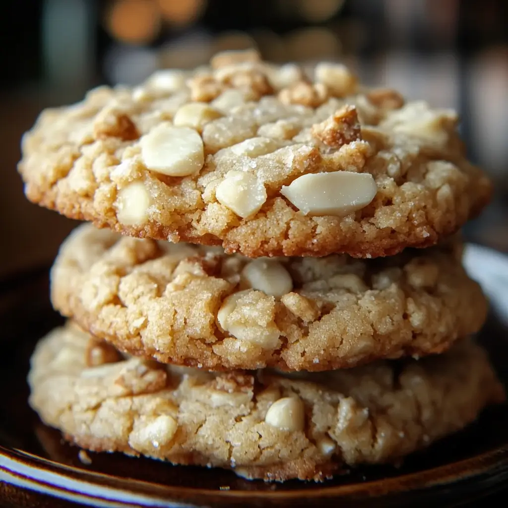 Almond Crunch Cookies