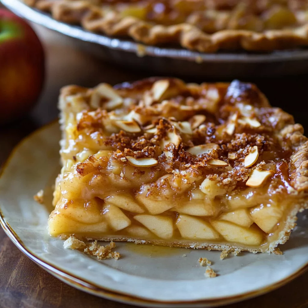 Apple Buttermilk Custard Pie