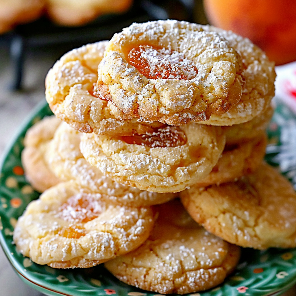 Apricot Cream Cheese Cookies