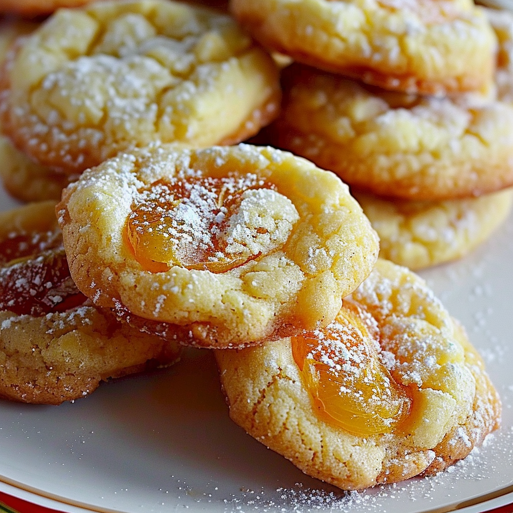 Apricot Cream Cheese Cookies