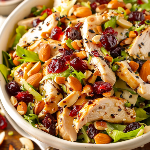 Asian Chicken Cranberry Salad