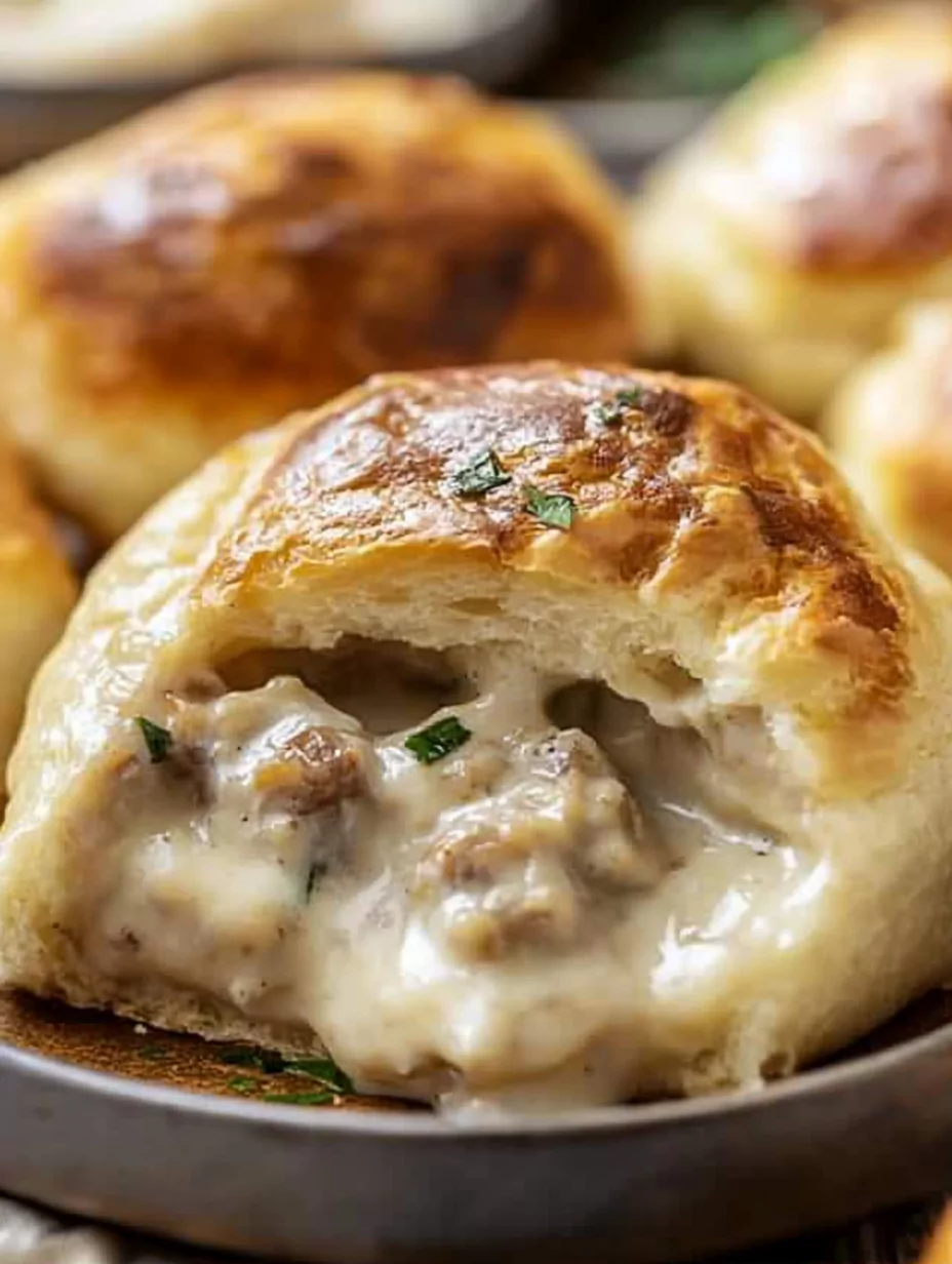 BISCUITS AND GRAVY BOMBS