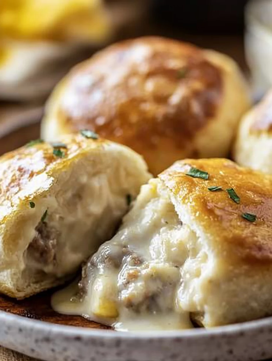 BISCUITS AND GRAVY BOMBS