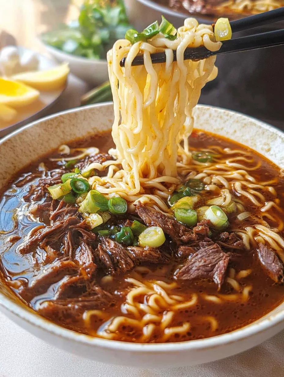 Birria Ramen with Beef Recipe