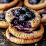 Blueberry Jammy Cookies