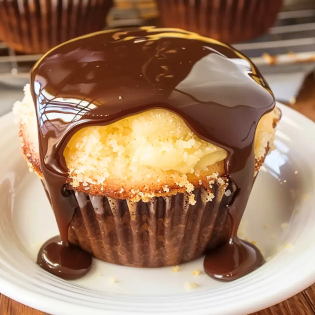 Boston Cream Cupcakes