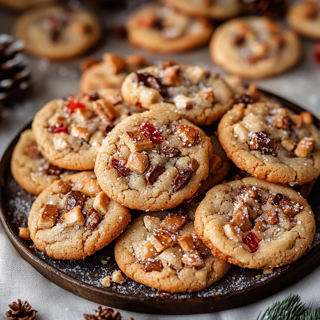 Brown Butter Toffee Cookies