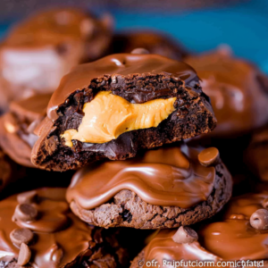 Buckeye Brownie Cookies