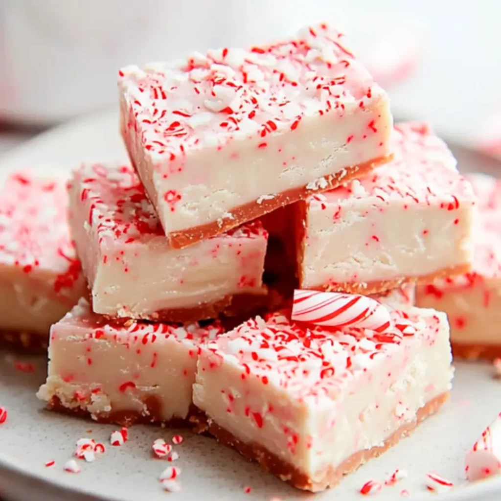 Candy Cane Fudge