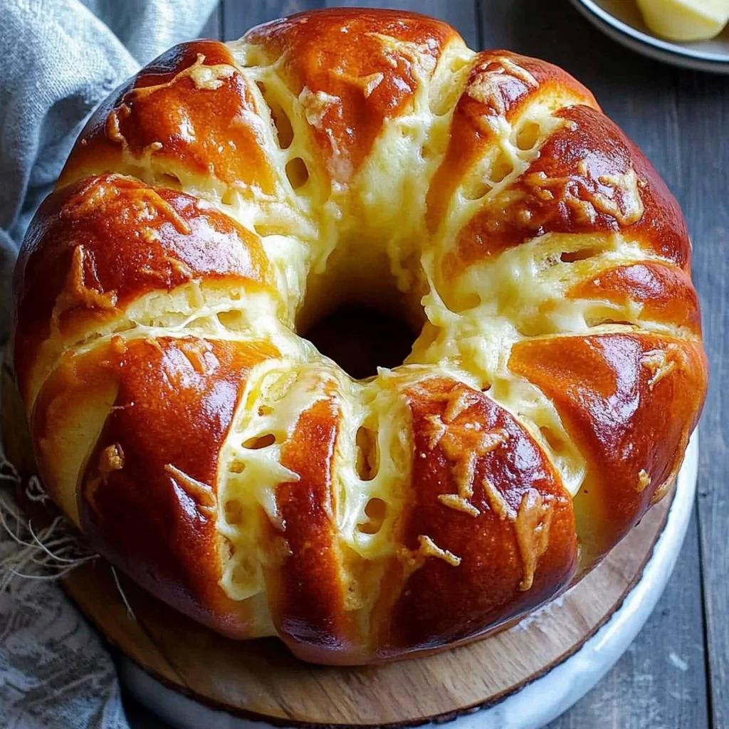 Cheesy Bundt Bread