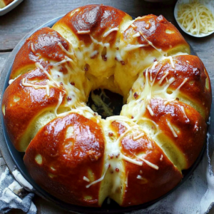 Cheesy Bundt Bread