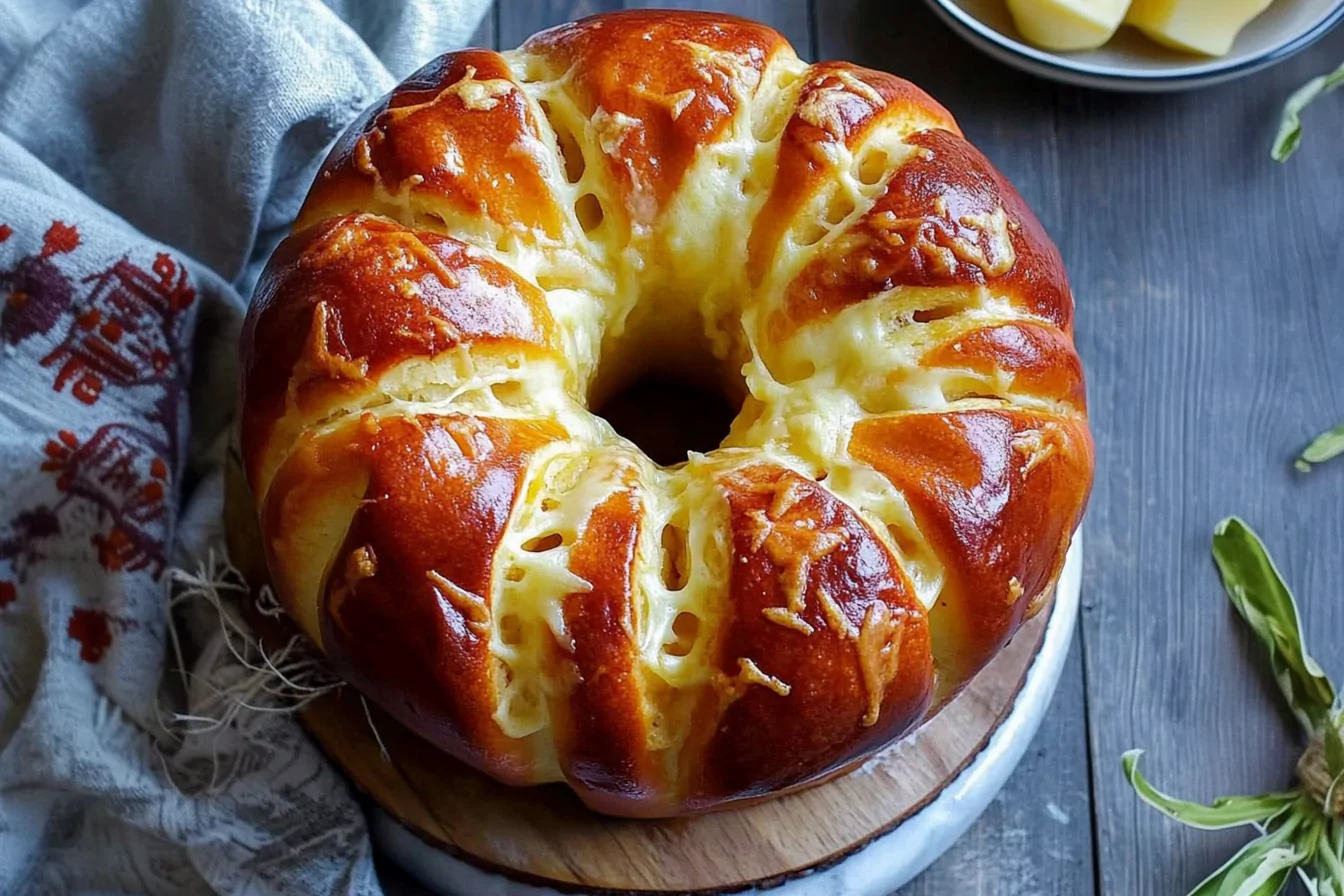 Cheesy Bundt Bread