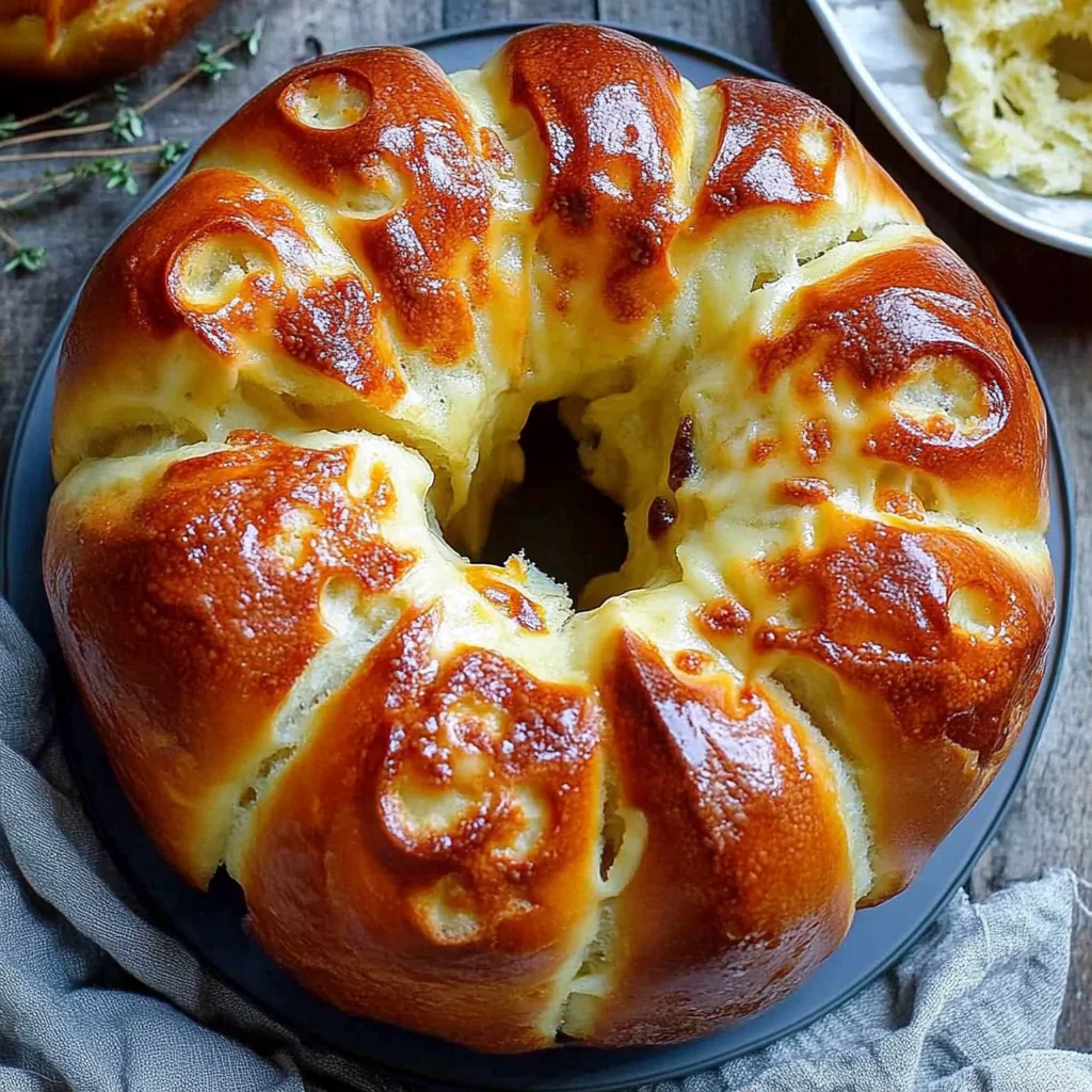 Cheesy Bundt Bread