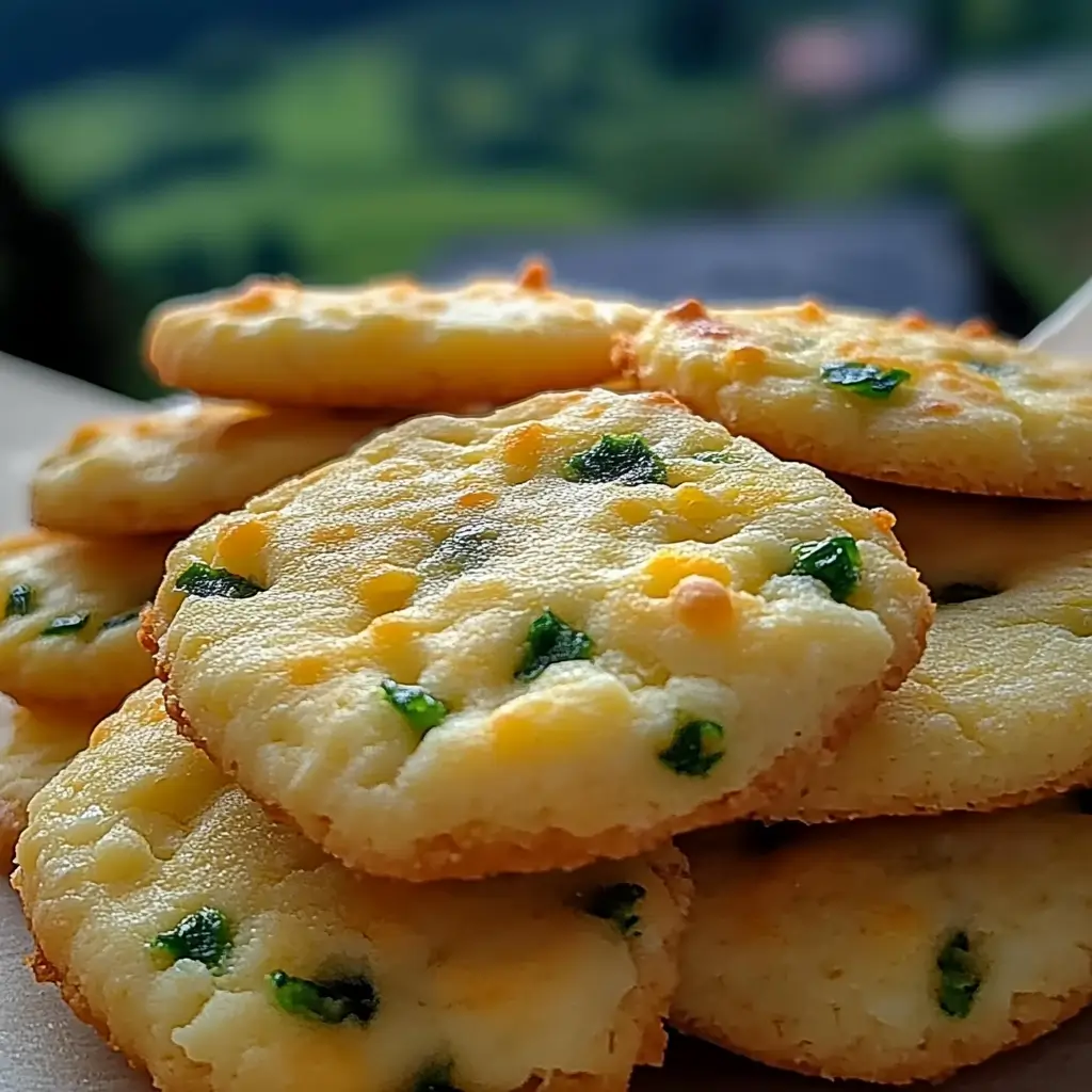 Cheesy Jalapeño Shortbread