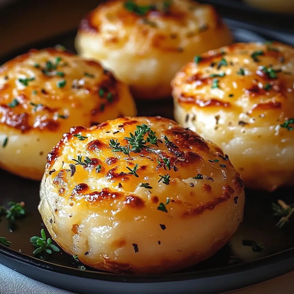 Cheesy Mashed Potato Puffs