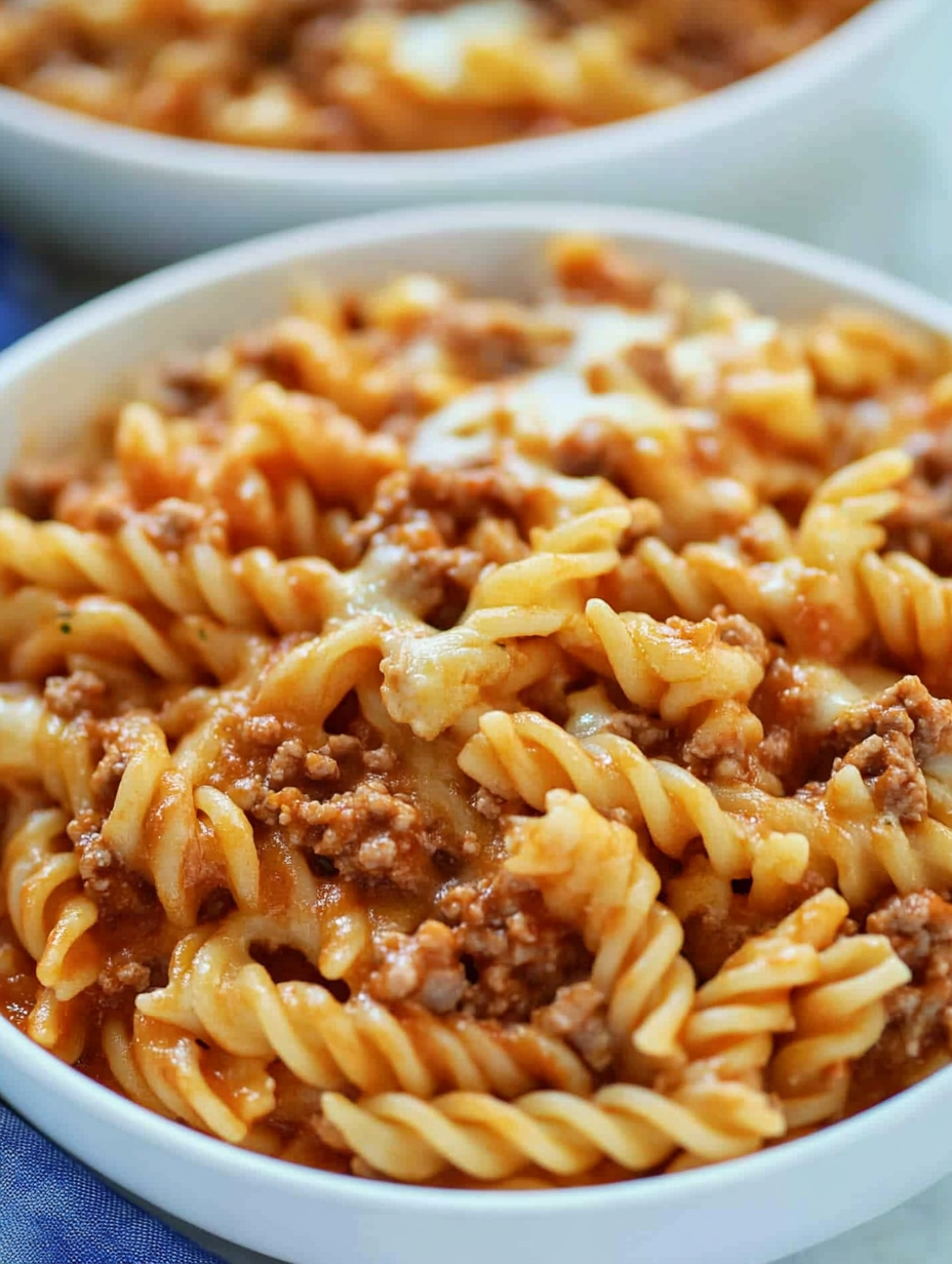 Cheesy Taco Pasta