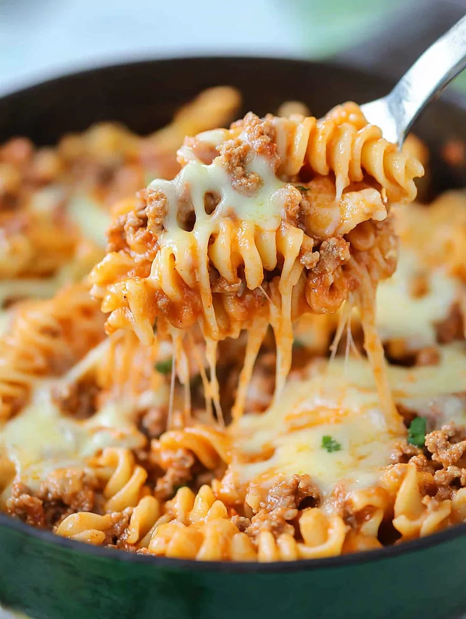 Cheesy Taco Pasta