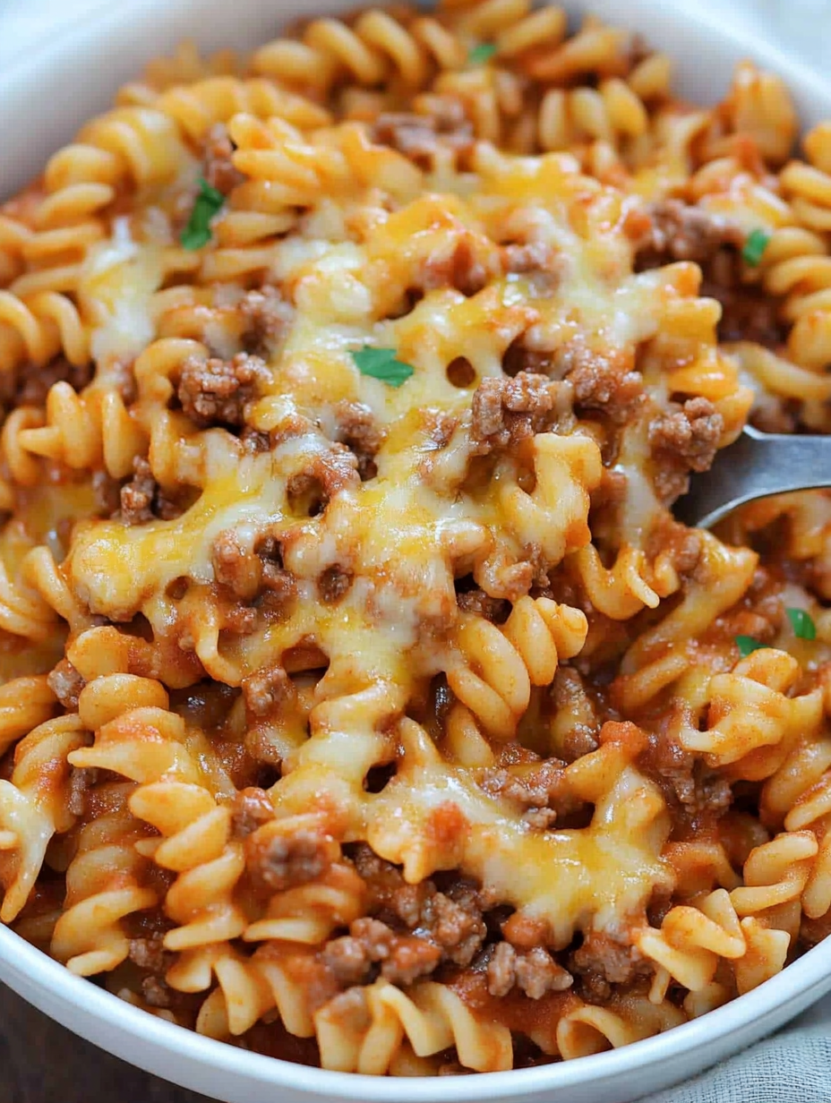 Cheesy Taco Pasta