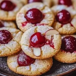 Cherry Almond Amish Sugar Cookies