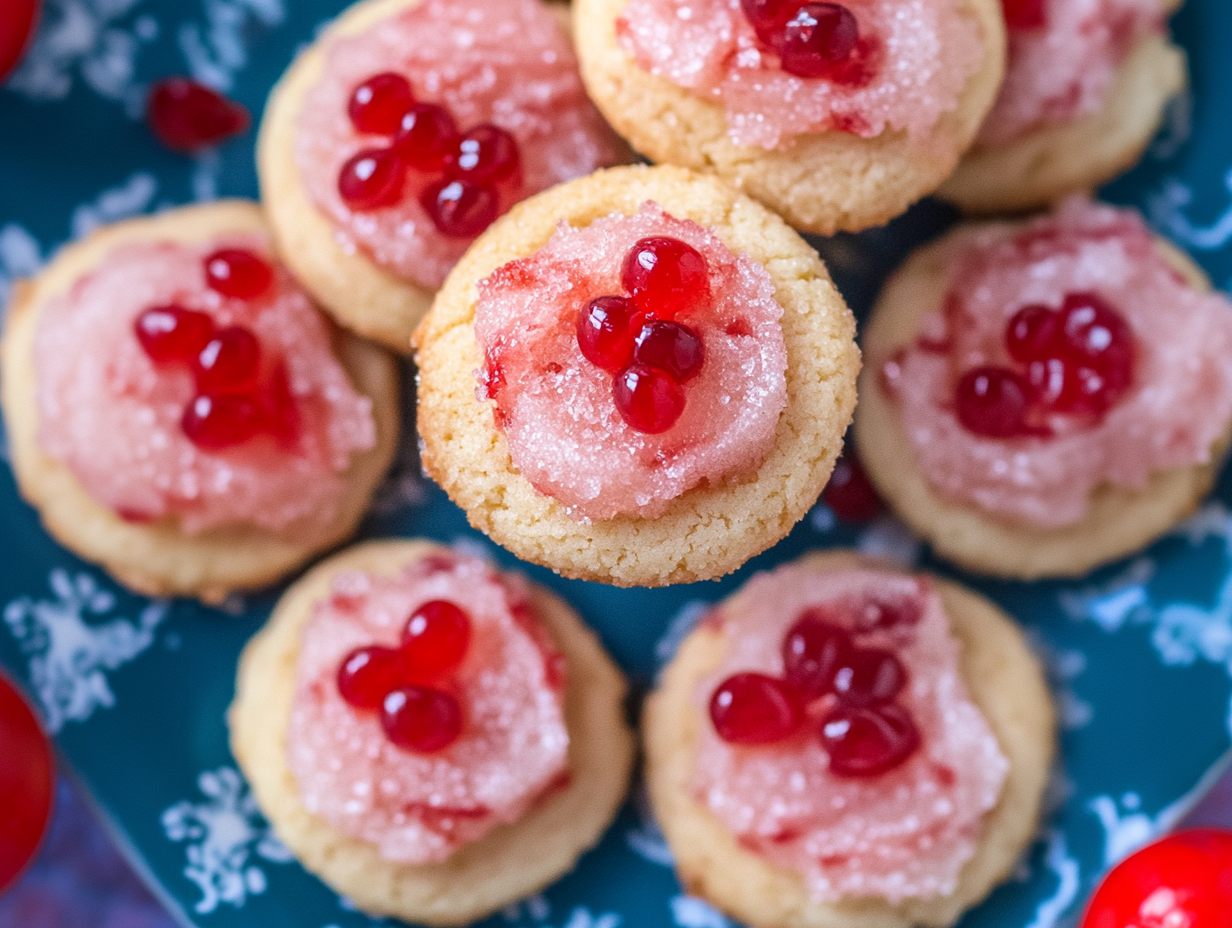 Cherry Almond Amish Sugar Cookies