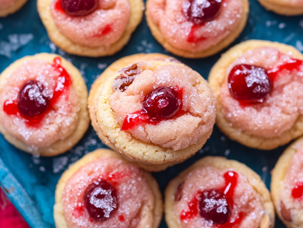 Cherry Almond Amish Sugar Cookies