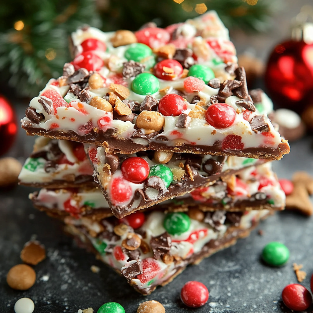 Christmas Candy Cookie Bark