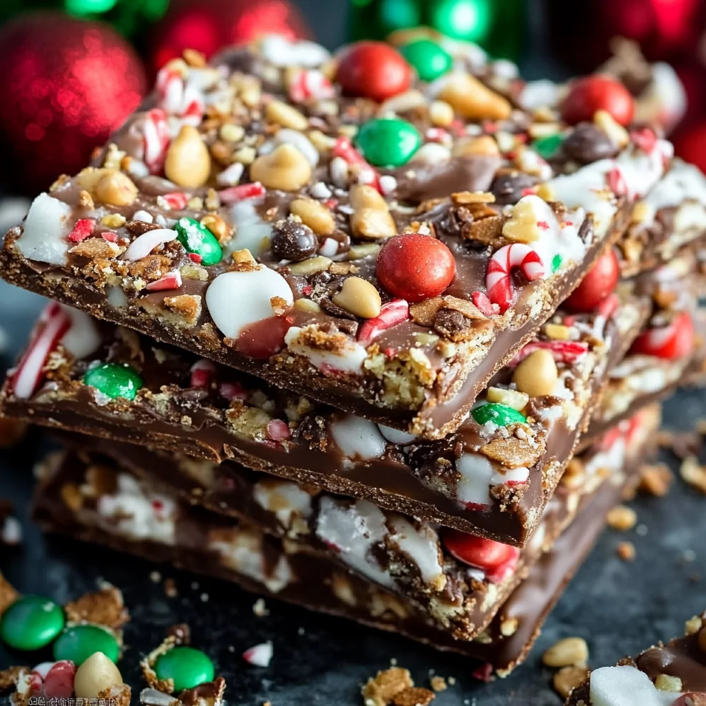 Christmas Candy Cookie Bark