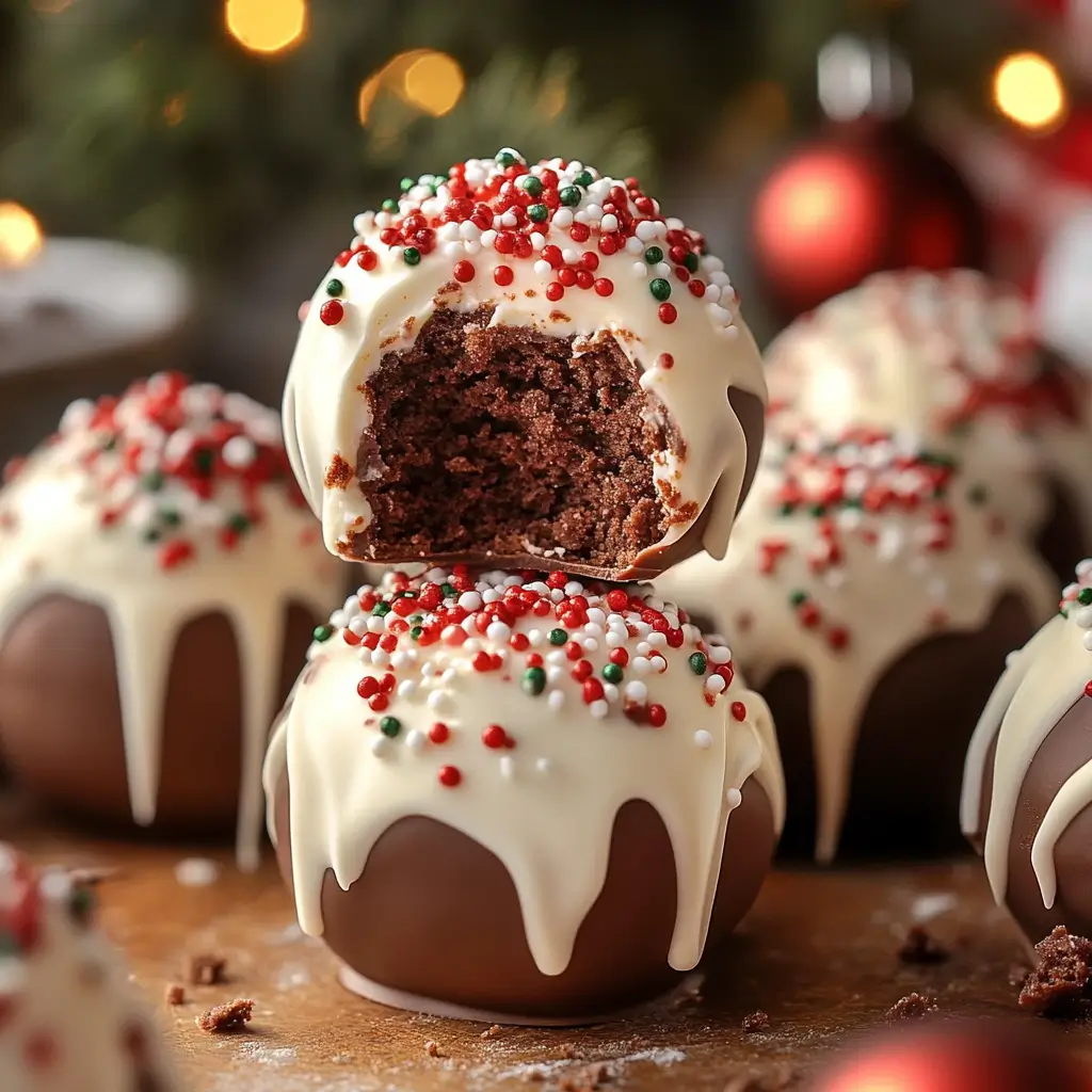 Christmas Cool Whip Truffles