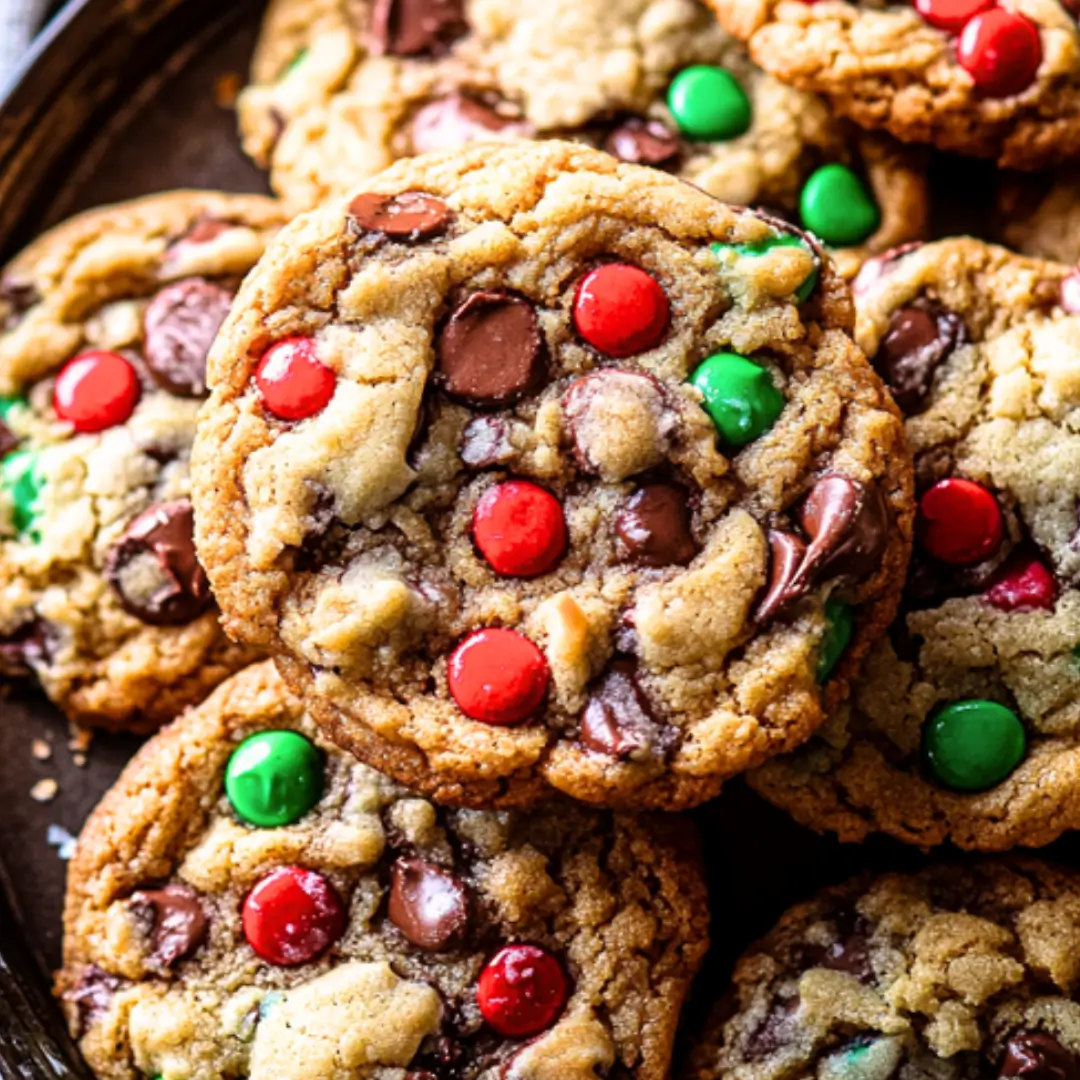 Christmas Monster Cookies