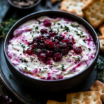 Cranberry Jalapeño Cream Cheese Dip