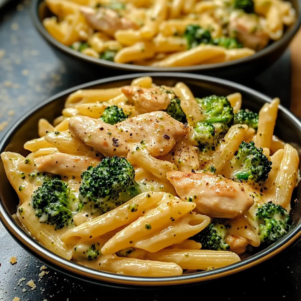 Creamy Broccoli and Chicken Penne