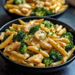 Creamy Broccoli and Chicken Penne