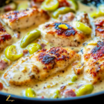 Creamy Pepperoncini Chicken Skillet