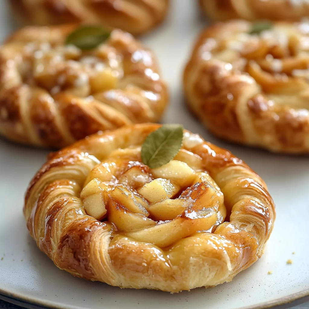 Crescent Roll Apple Danish