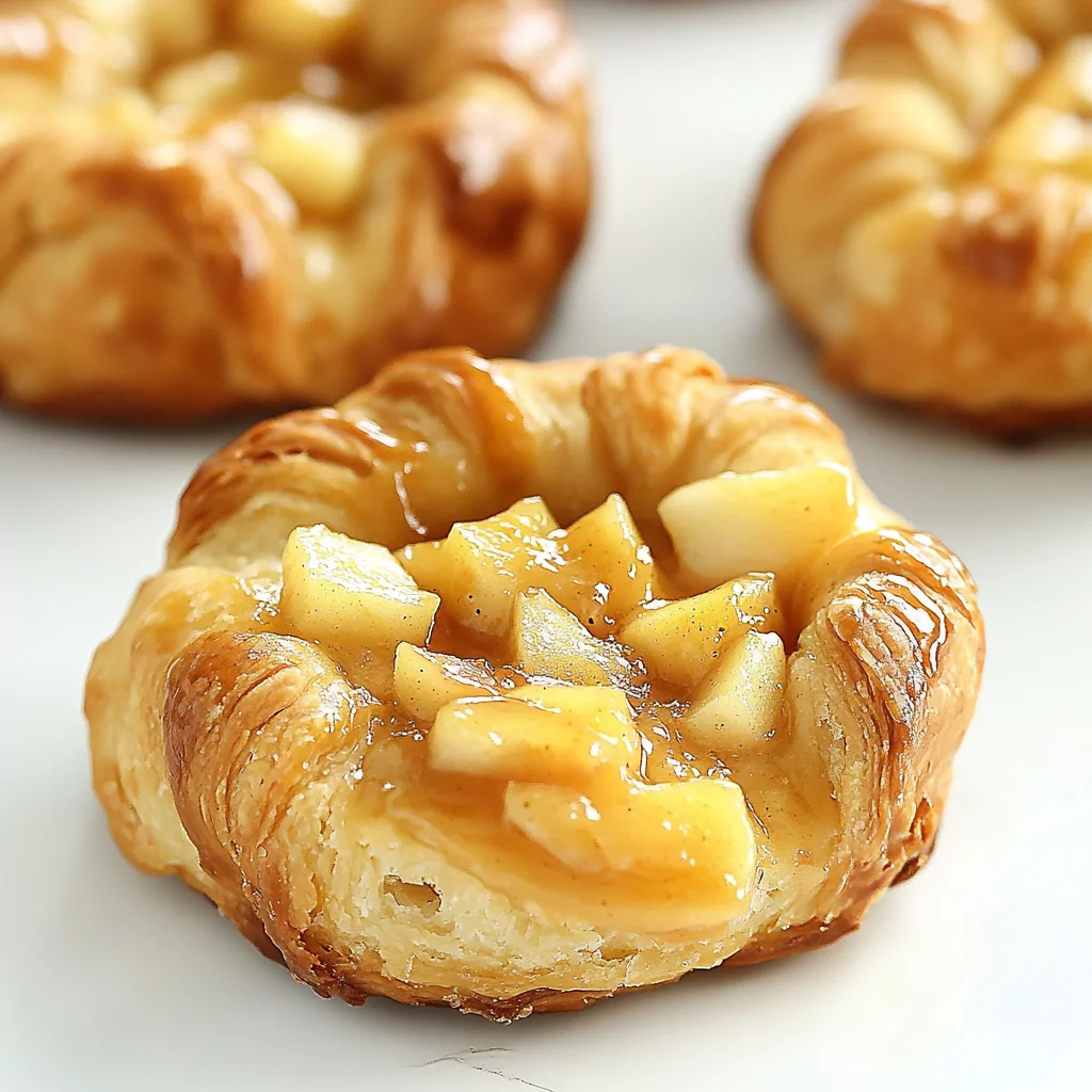 Crescent Roll Apple Danish